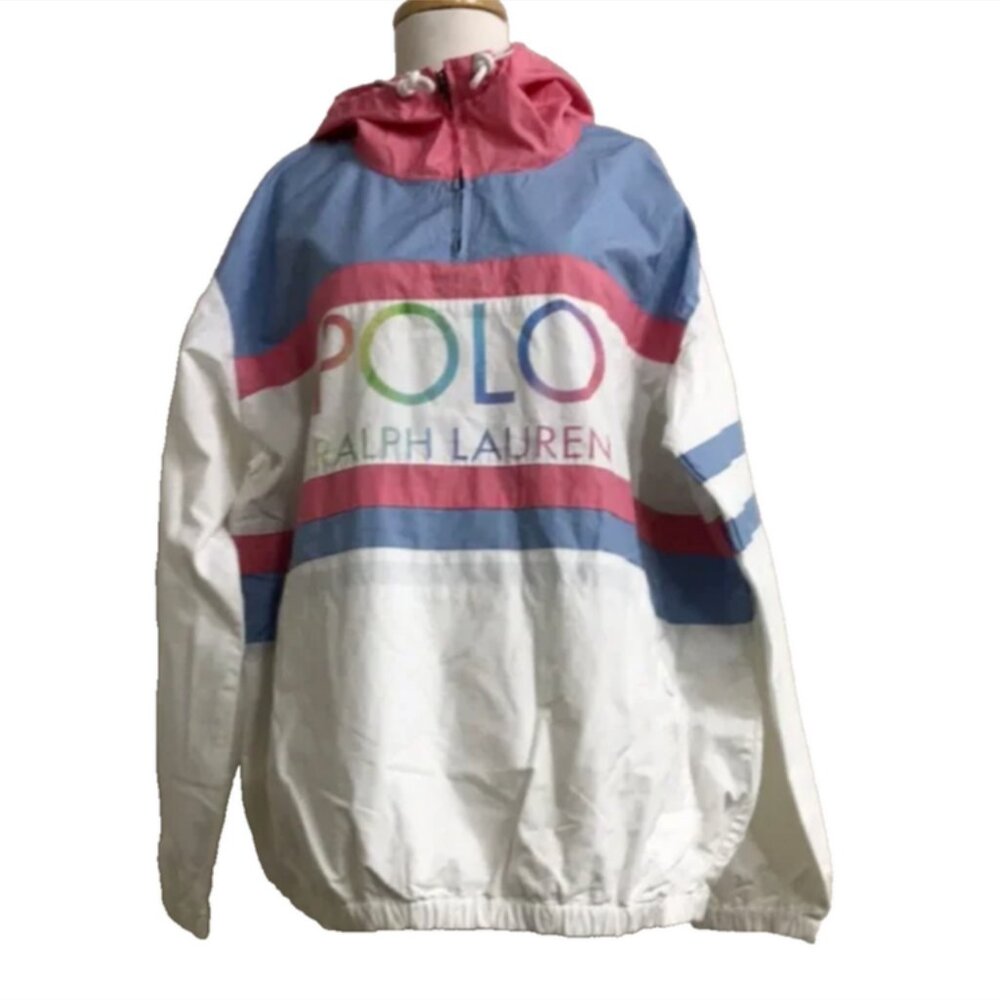 Polo Ralph Lauren Ombre Logo Hooded Windbreaker